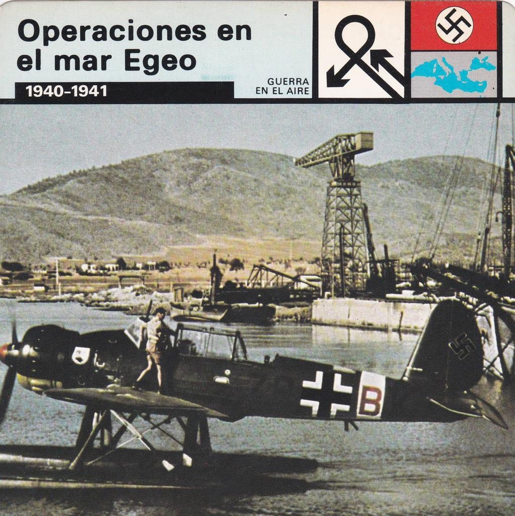 FICHA GUERRA EN EL AIRE: OPERACIONES EN EL MAR EGEO. 1940-1941