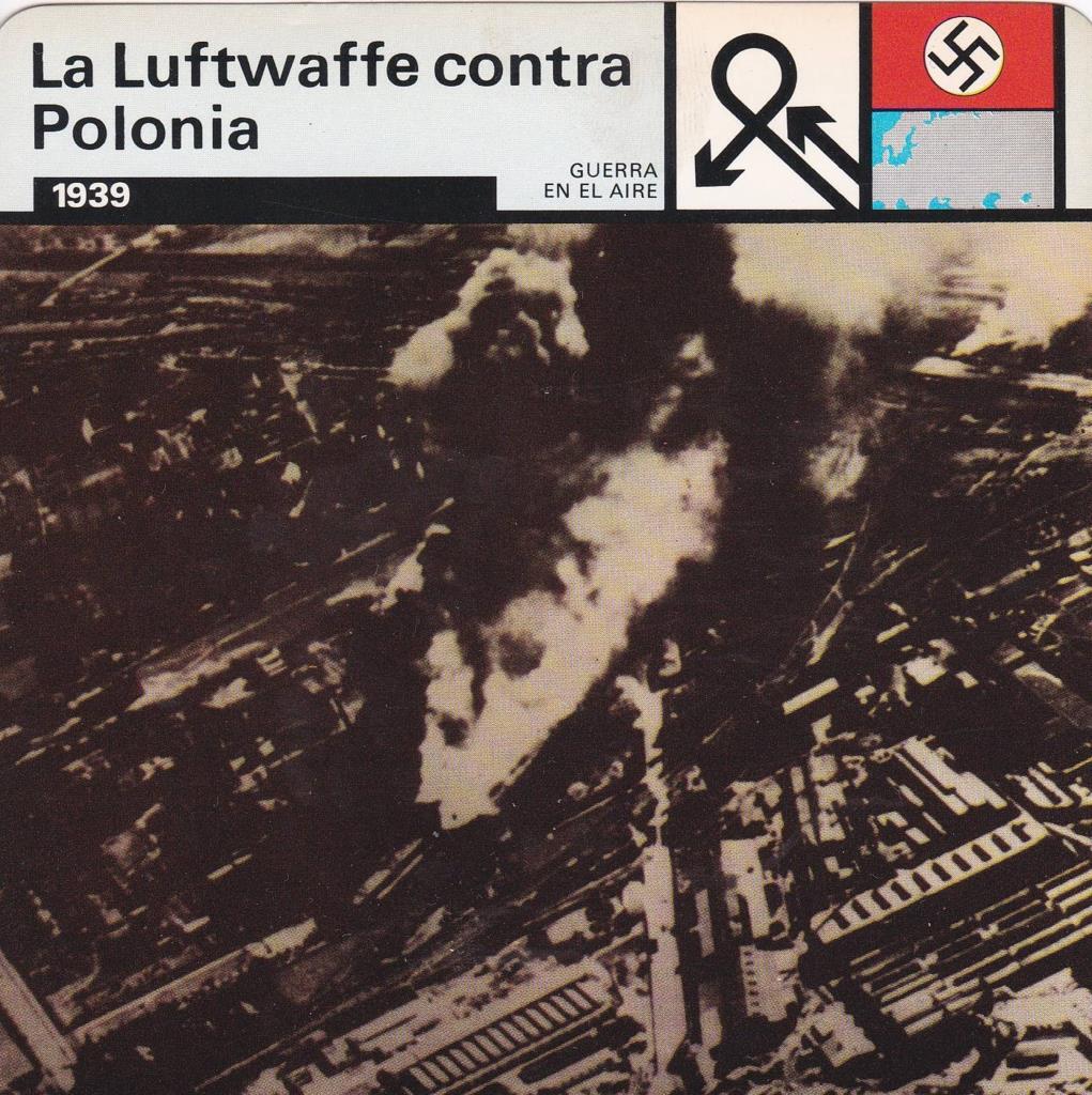 FICHA GUERRA EN EL AIRE: LA LUFTWAFFE CONTRA POLONIA. 1939