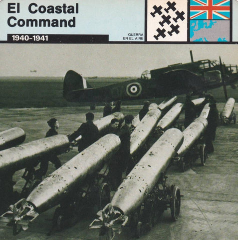 FICHA GUERRA EN EL AIRE: EL COASTAL COMMAND. 1940-1941