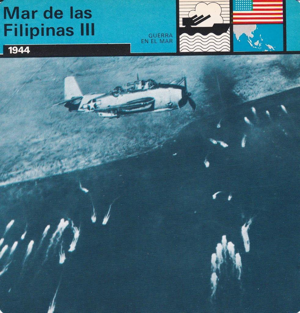 FICHA GUERRA EN EL MAR: MAR DE LAS FILIPINAS III. 1944