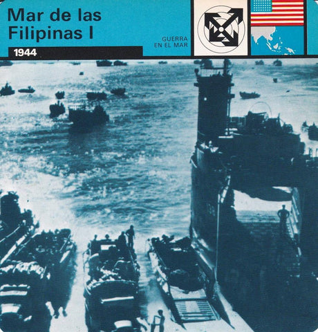 FICHA GUERRA EN EL MAR: MAR DE LAS FILIPINAS I. 1944