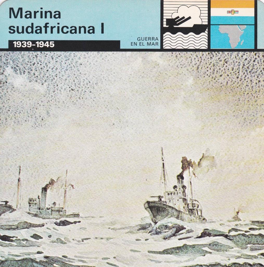 FICHA GUERRA EN EL MAR: MARINA SUDAFRICANA I. 1939-1945