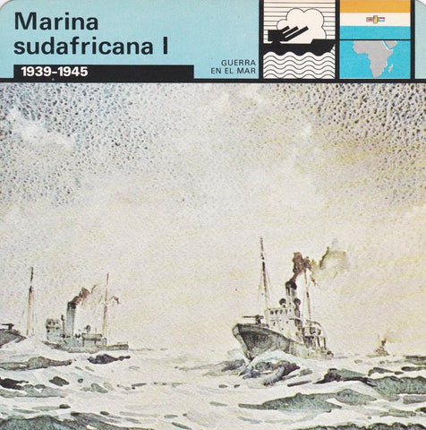 FICHA GUERRA EN EL MAR: MARINA SUDAFRICANA I. 1939-1945