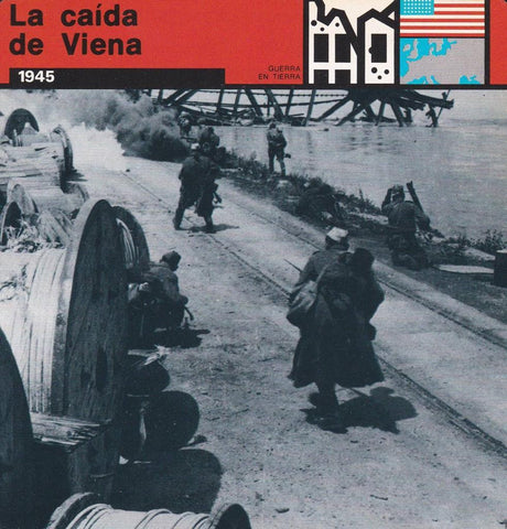 FICHA GUERRA EN TIERRA: LA CAIDA DE VIENA. 1945