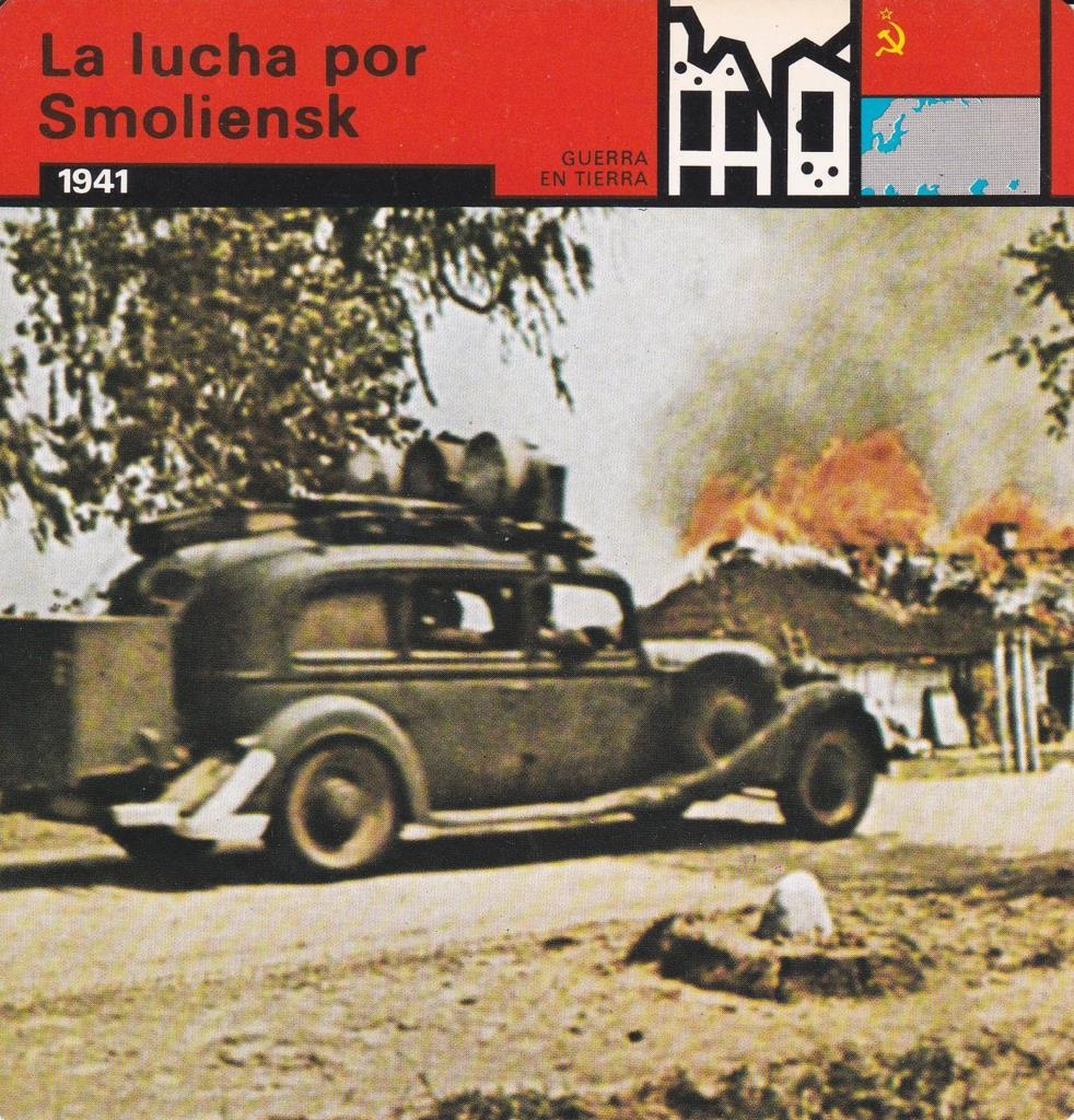 FICHA GUERRA EN TIERRA: LA LUCHA POR SMOLIENSK. 1941