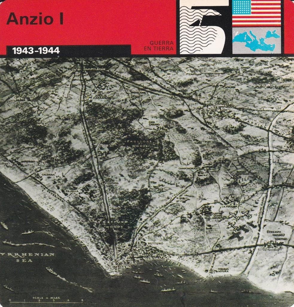 FICHA GUERRA EN TIERRA: ANZIO I. 1943-1944