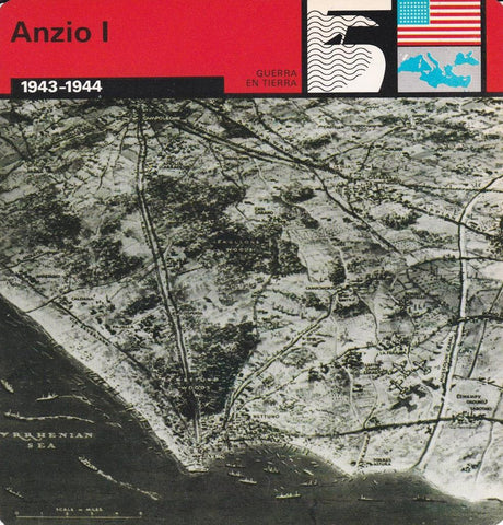 FICHA GUERRA EN TIERRA: ANZIO I. 1943-1944