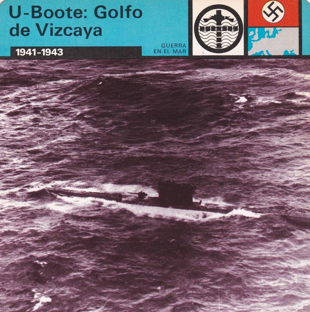 FICHA GUERRA EN EL MAR: U-BOOTE: GOLFO DE VIZCAYA. 1941-1943