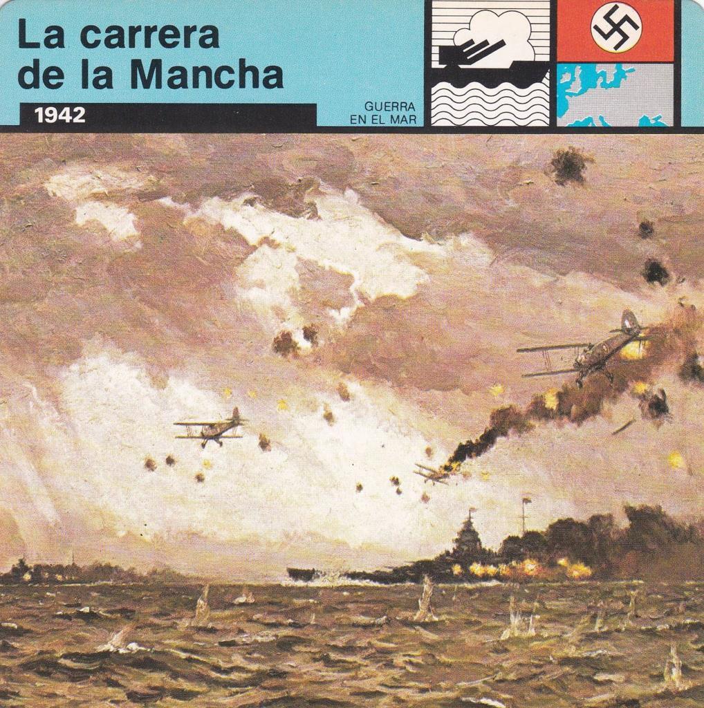 FICHA GUERRA EN EL MAR: LA CARRERA DE LA MANCHA. 1942