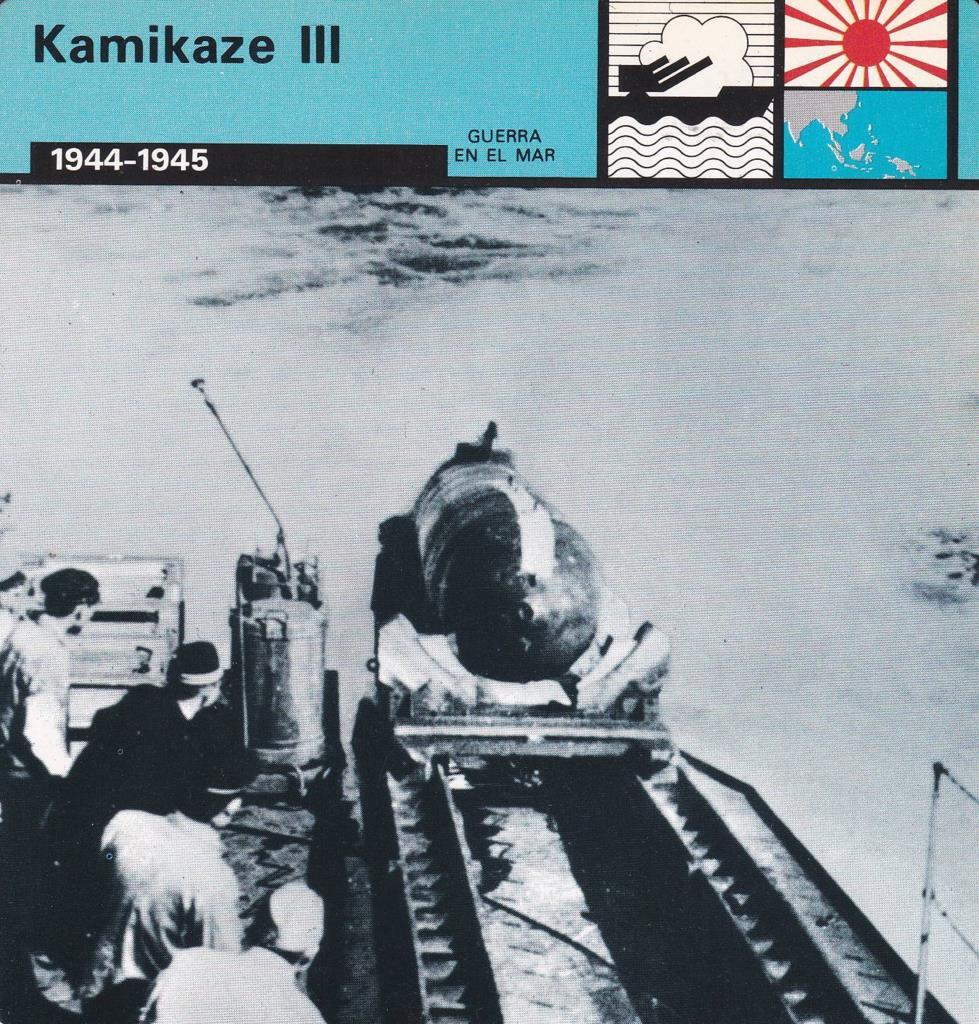 FICHA GUERRA EN EL MAR: KAMIKAZE III. 1944-1945