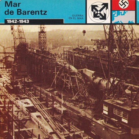 FICHA GUERRA EN EL MAR: MAR DE BARENTZ. 1942-1943