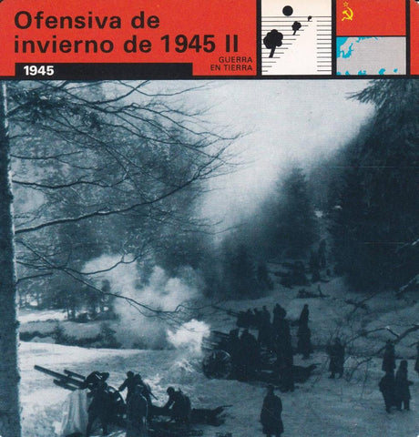 FICHA GUERRA EN TIERRA: OFENSIVA DE INVIERNO DE 1945 II. 1945