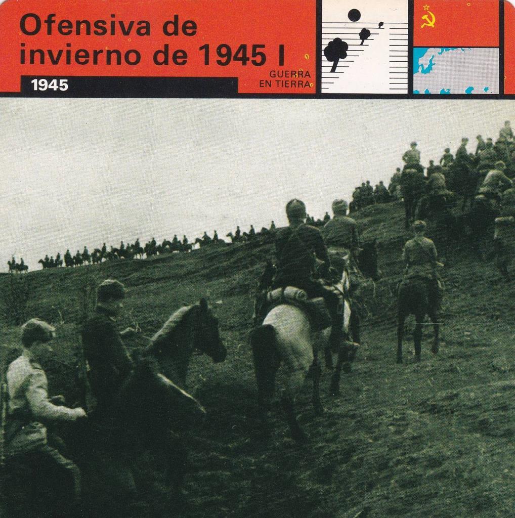 FICHA GUERRA EN TIERRA: OFENSIVA DE INVIERNO DE 1945 I. 1945