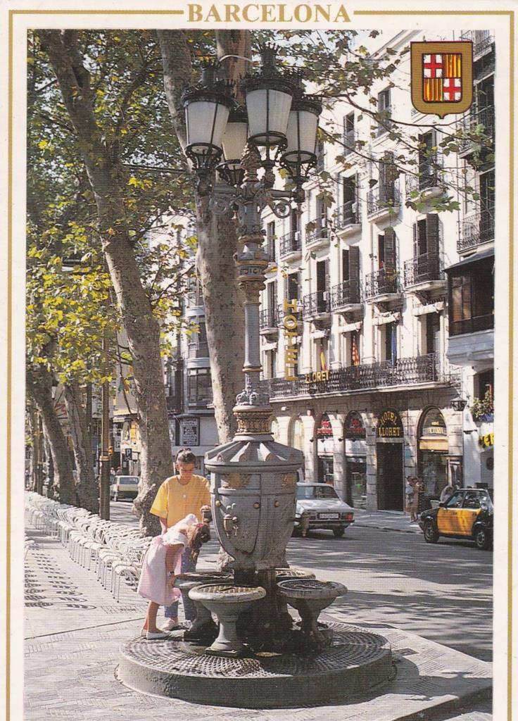 POSTAL B11705: BARCELONA: FONT DE CANALETES