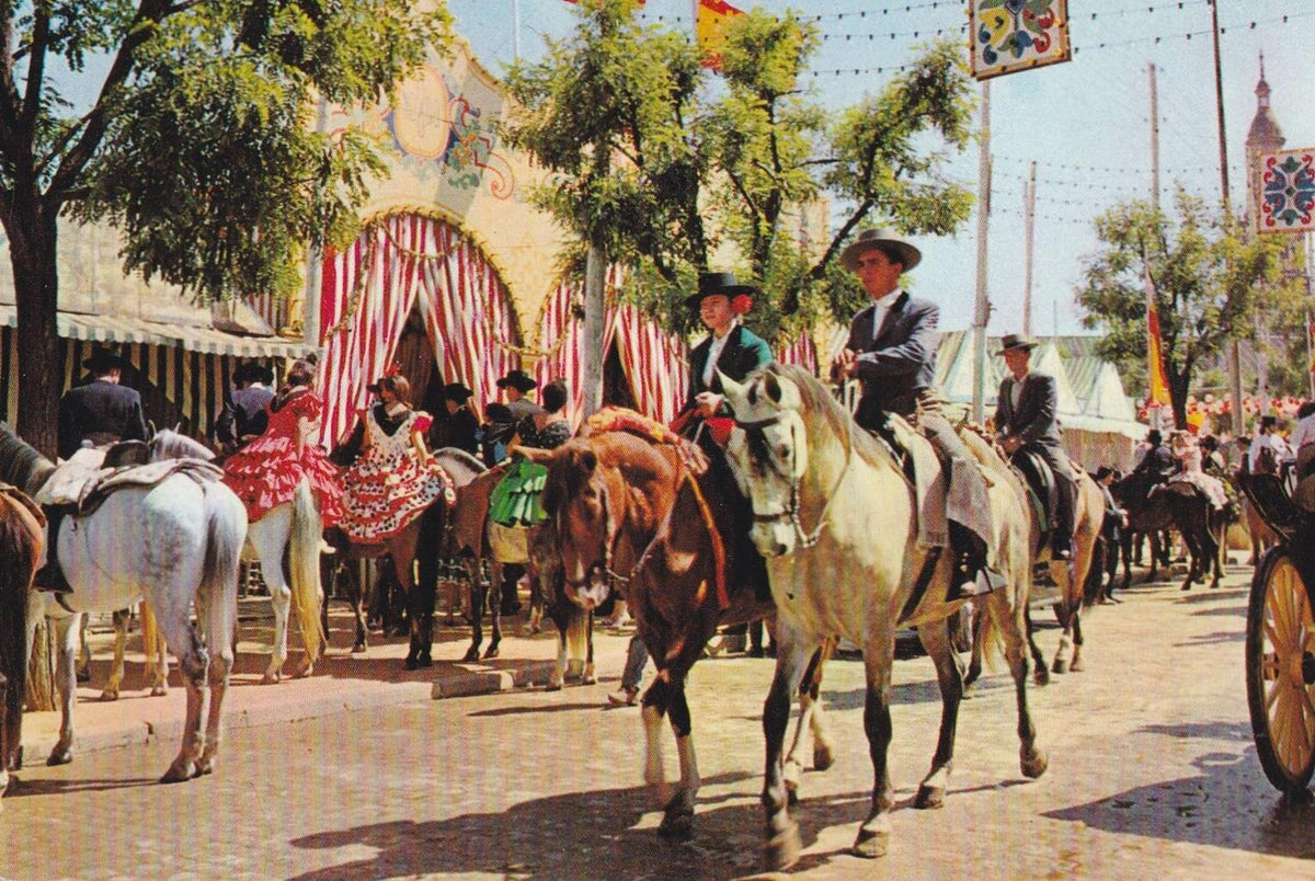 POSTAL B11703: SEVILLA: ESCENA TIPICA