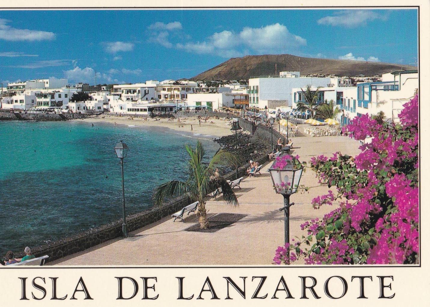 POSTAL B11714: PLAYA BLANCA: LANZAROTE