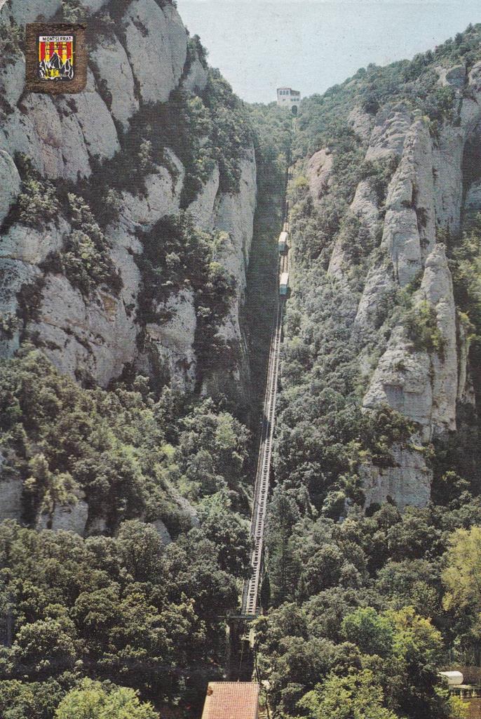 POSTAL B11733: MONTSERRAT: FUNICULAR