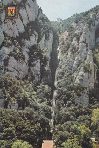 POSTAL B11733: MONTSERRAT: FUNICULAR