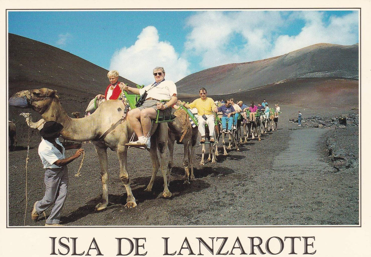 POSTAL B11728: LANZAROTE: PARQUE TIMANFAYA
