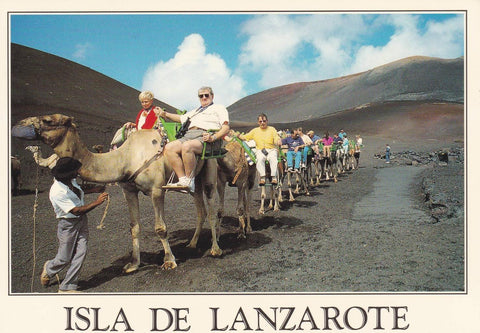 POSTAL B11728: LANZAROTE: PARQUE TIMANFAYA