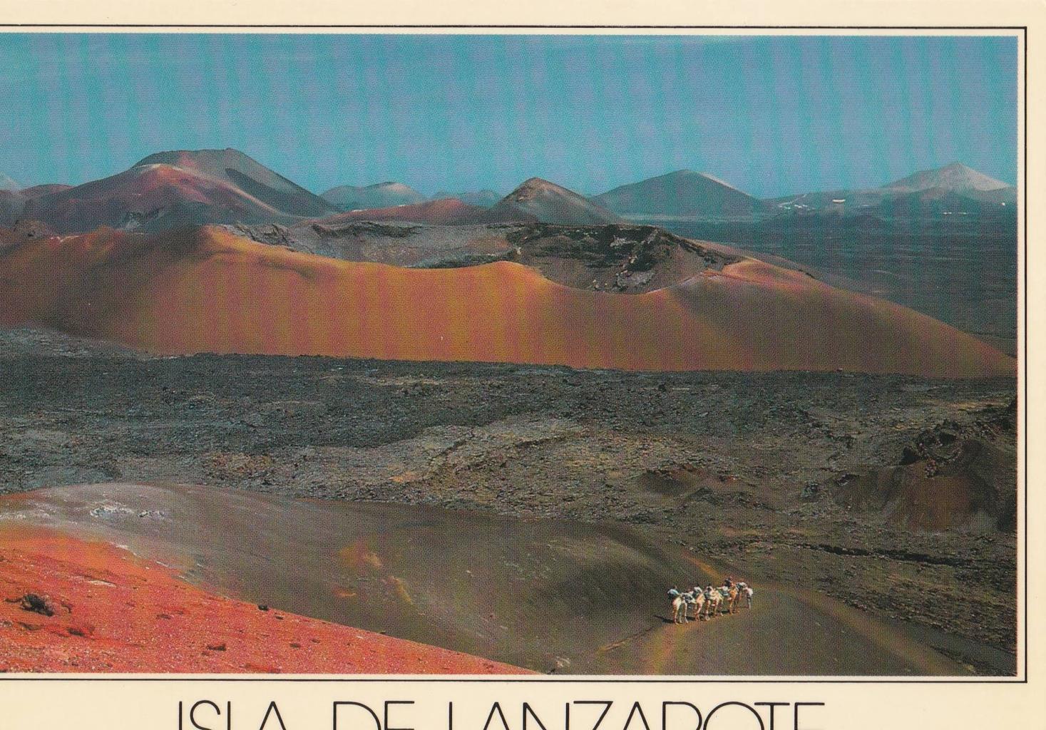 POSTAL B11727: ISLAS CANARIAS: CALDERA ROJA