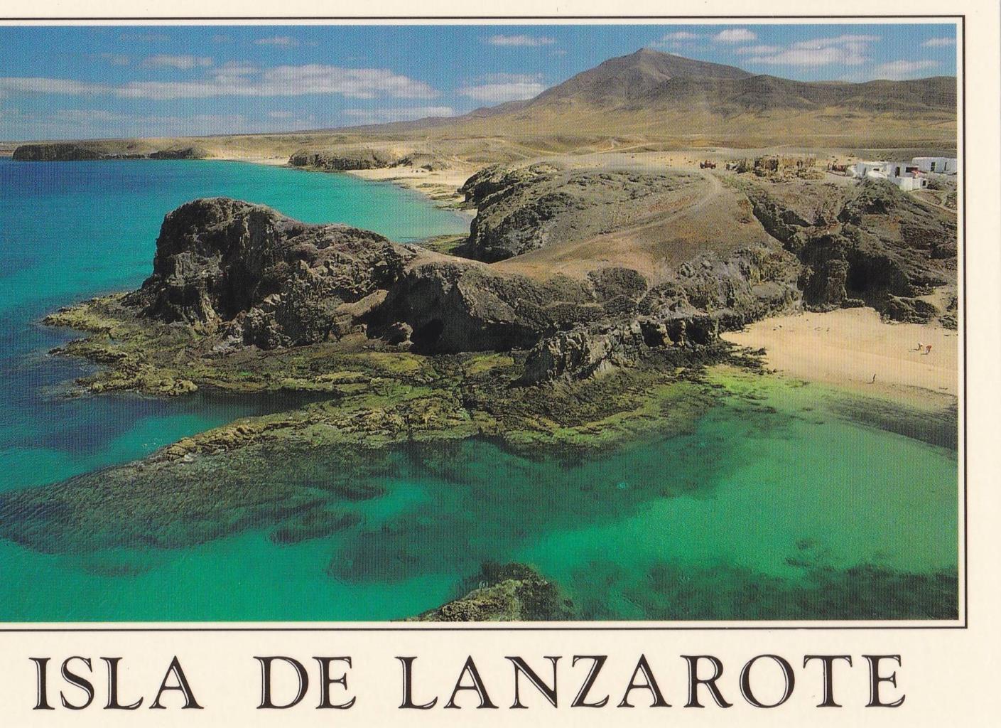 POSTAL B11726: LANZAROTE: PLAYAS DE PAPAGAYO