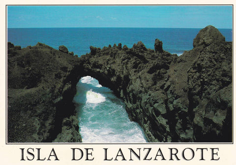 POSTAL B11725: LANZAROTE: LOS HERVIDEROS