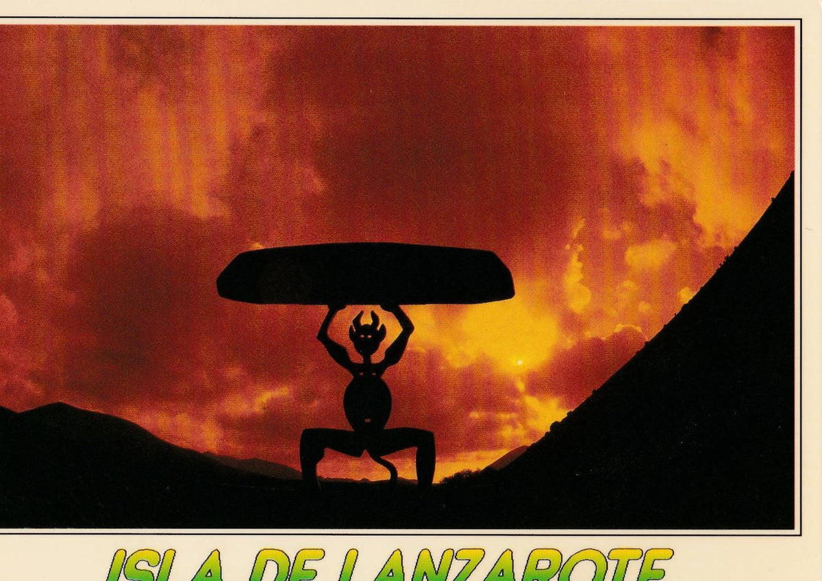 POSTAL B11721: TENERIFE: MONTAÑA DE FUEGO