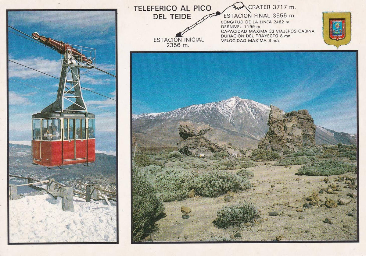 POSTAL B11719: TENERIFE: LAS CAÑADAS
