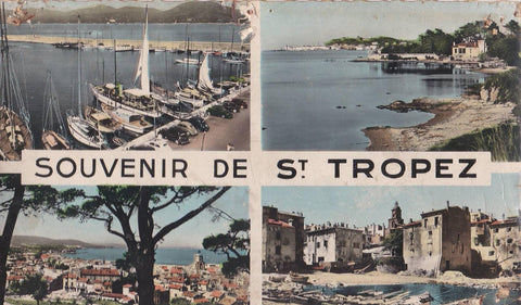 POSTAL B11795: SAINT TROPEZ: DIVERSOS ASPECTOS