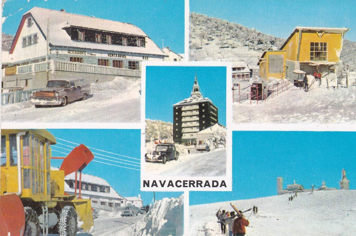 POSTAL B11793: NAVACERRADA: ESTACION DE ESQUI