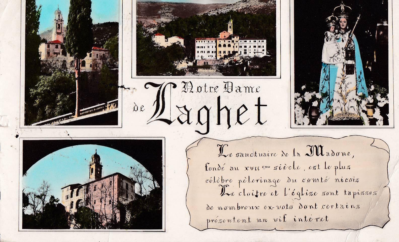 POSTAL B11790: ALPES MARITIMOS: SANTUARIO NOTRE DAME