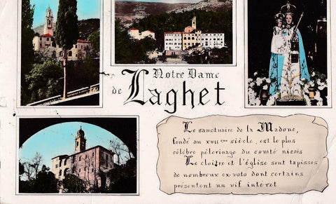 POSTAL B11790: ALPES MARITIMOS: SANTUARIO NOTRE DAME