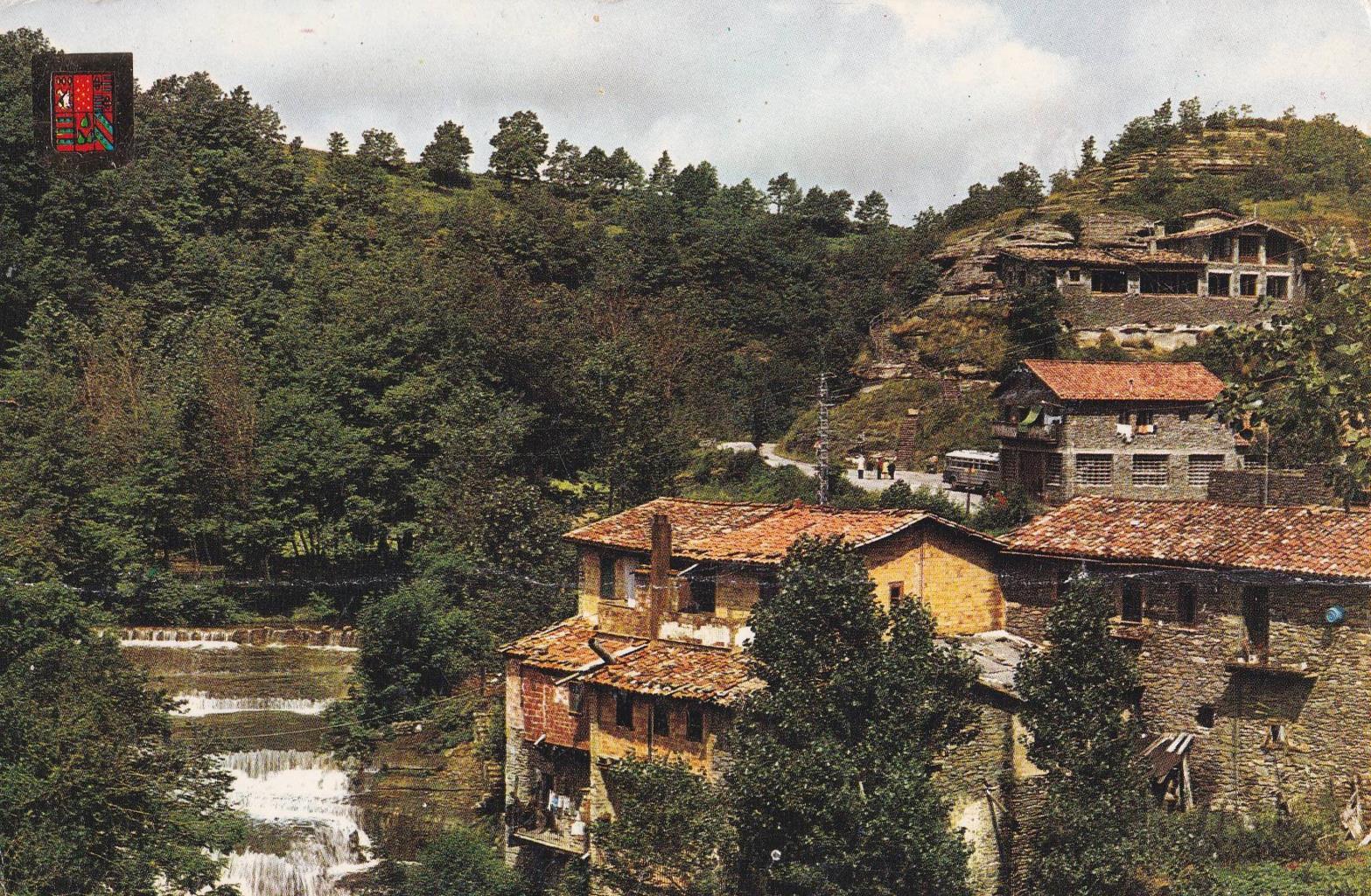POSTAL B11788: RUPIT: VISTA PARCIAL DE LA CASCADA