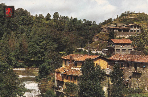 POSTAL B11788: RUPIT: VISTA PARCIAL DE LA CASCADA