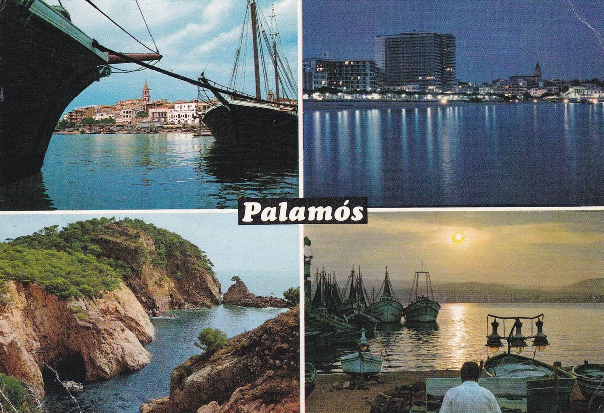POSTAL B11752: COSTA BRAVA: PALAMOS