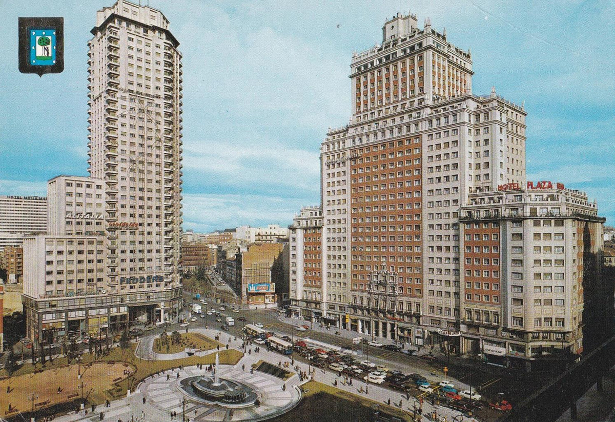 POSTAL B11740: MADRID: PLAZA ESPAÑA