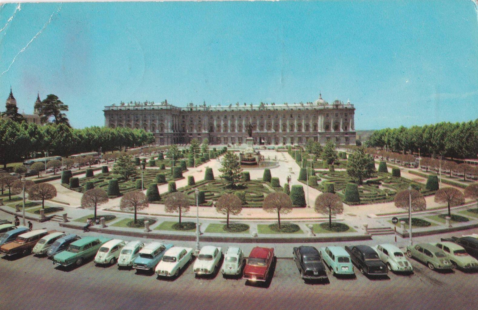 POSTAL B11762: MADRID: PLAZA ORIENTE