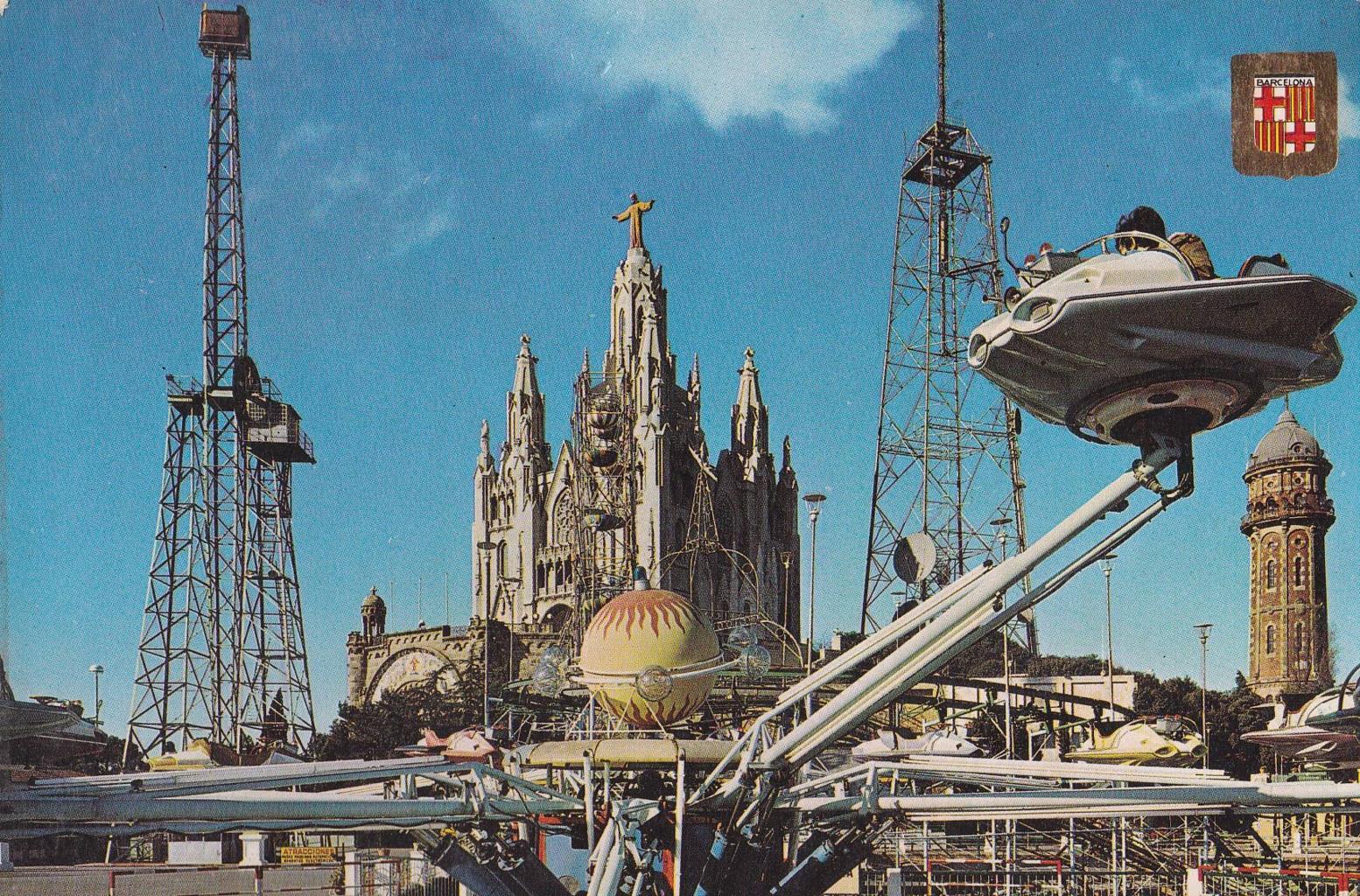 POSTAL B11782: BARCELONA: TIBIDABO