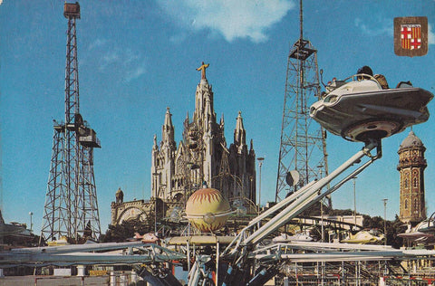 POSTAL B11782: BARCELONA: TIBIDABO