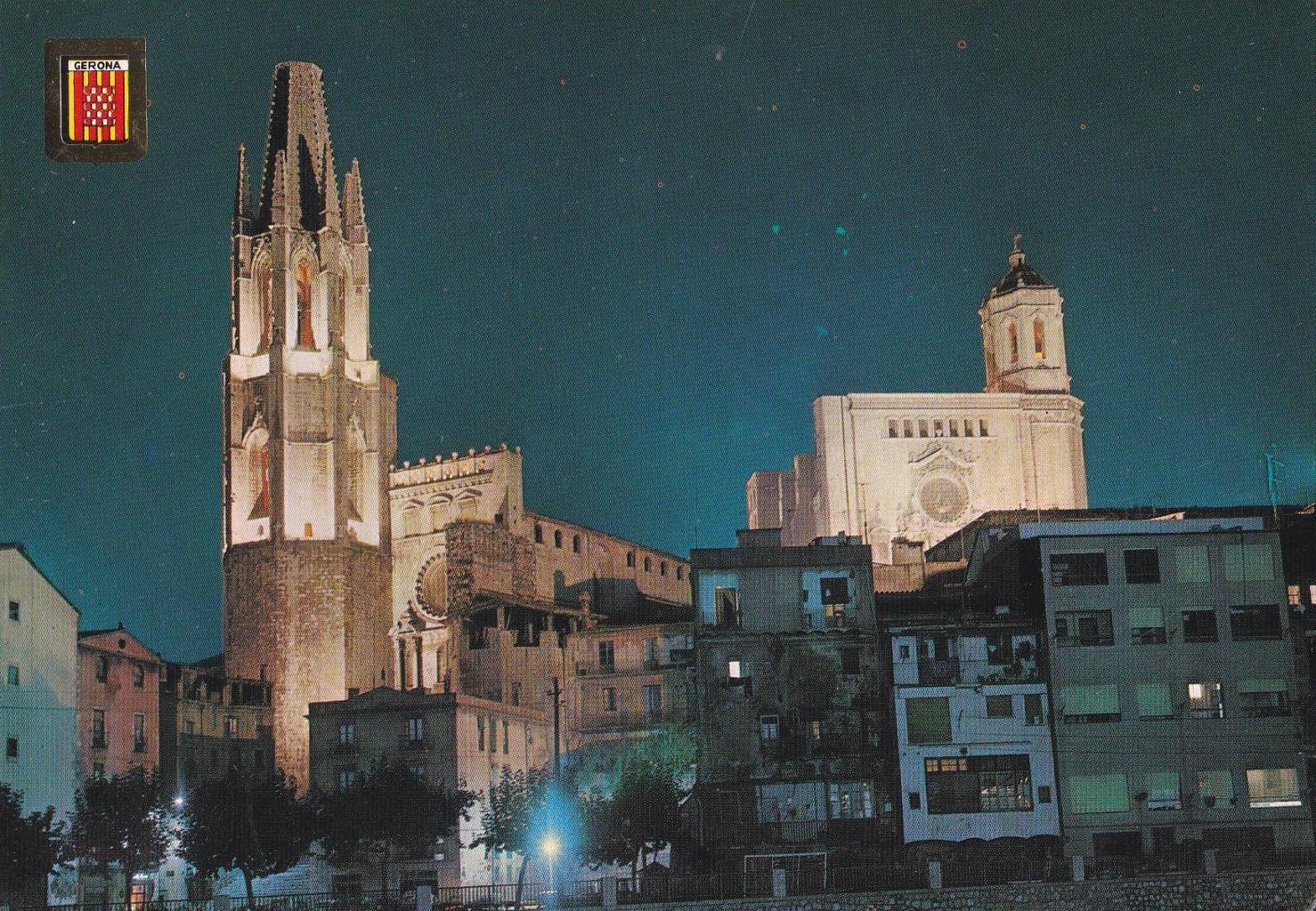 POSTAL B11778: GERONA: SANT FELIX Y LA CATEDRAL