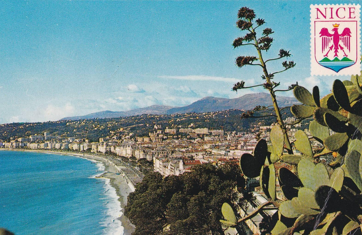 POSTAL B11768: NIZA: LA COTE D'AZUR