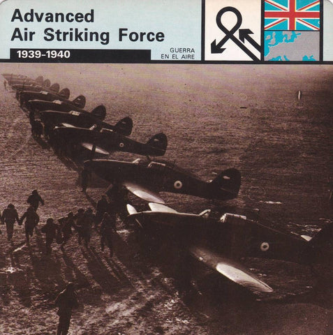 FICHA GUERRA EN EL AIRE: ADVANCED AIR STRIKING FORCE. 1939-1940