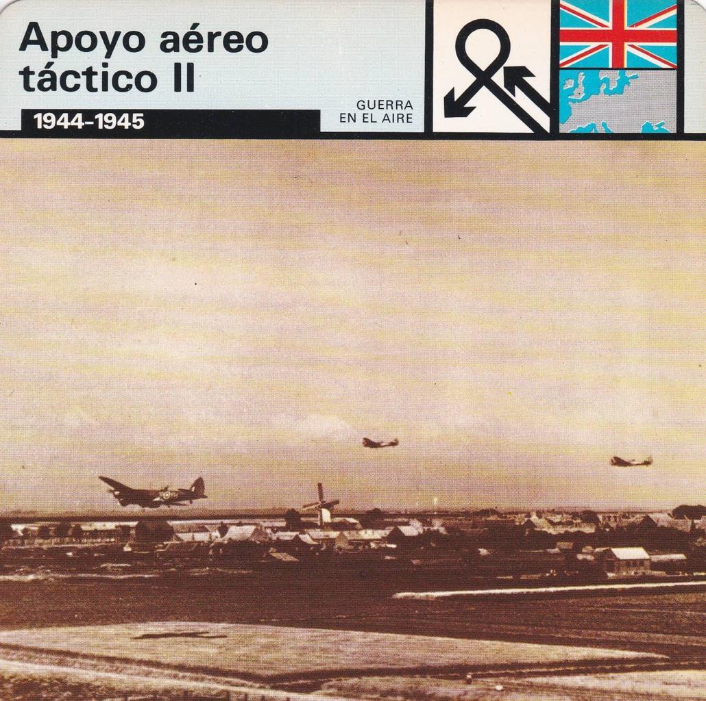 FICHA GUERRA EN EL AIRE: APOYO AEREO TACTICO II. 1944-1945