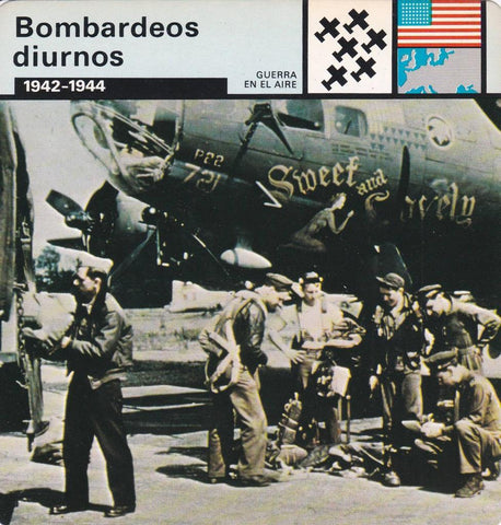 FICHA GUERRA EN EL AIRE: BOMBARDEOS DIURNOS. 1942-1944