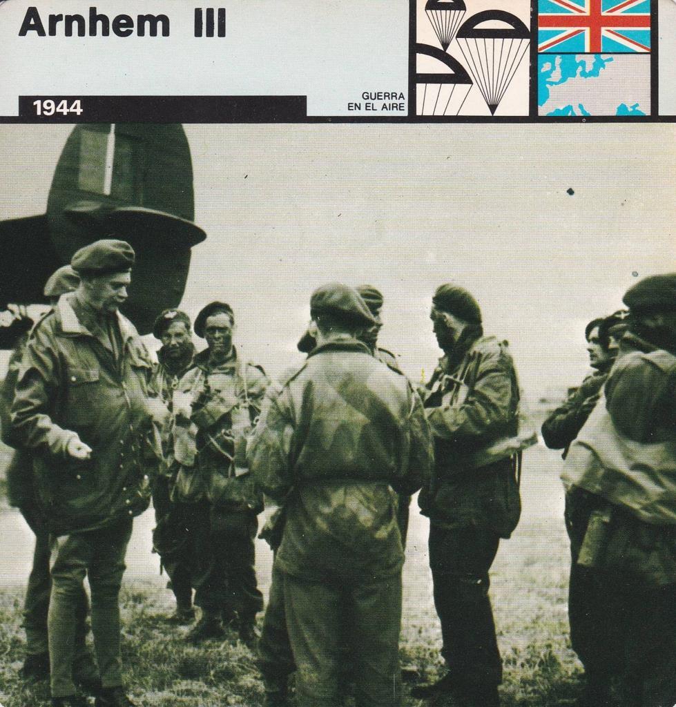 FICHA GUERRA EN EL AIRE: ARNHEM III. 1944