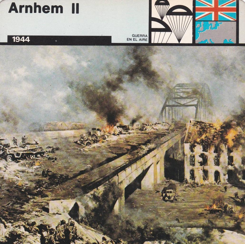 FICHA GUERRA EN EL AIRE: ARNHEM II. 1944