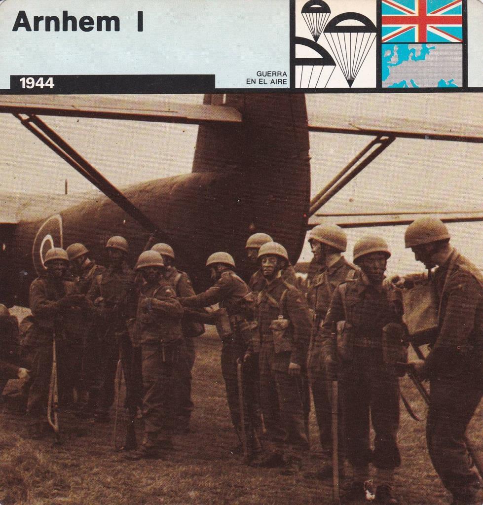 FICHA GUERRA EN EL AIRE: ARNHEM I. 1944