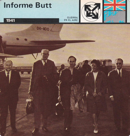 FICHA GUERRA EN EL AIRE: INFORME BUTT. 1941