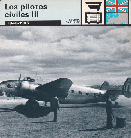 FICHA GUERRA EN EL AIRE: LOS PILOTOS CIVILES III. 1940-1945